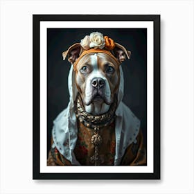 Portrait Of A Dog 2 Art Print