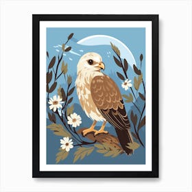 Baby Animal Illustration  Eagle 2 Art Print