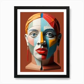 Portrait Of A Woman 14 Art Print