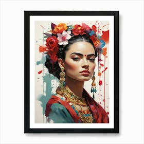 Frida Kahlo 3 Art Print