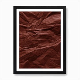 Terra Cotta Paper Landscape Art Print