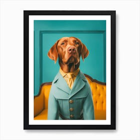 A Labrador Retriever Dog 7 Art Print