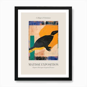 Platypus Duck 2 Matisse Inspired Exposition Animals Poster Art Print