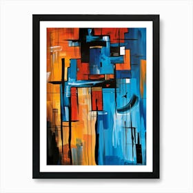 Abstract Painting 2150 Art Print