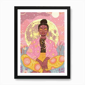 Natural Moon 39 Art Print