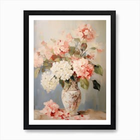 Hydrangea Flower Still Life Painting 2 Dreamy Art Print