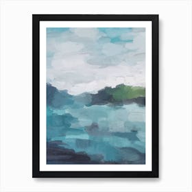 Island In The Distance Art Print