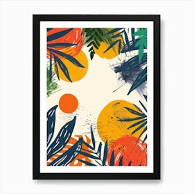 Tropical Background 5 Art Print