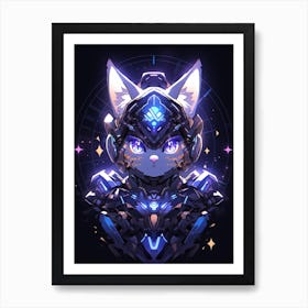 Kitty Cat Art Print