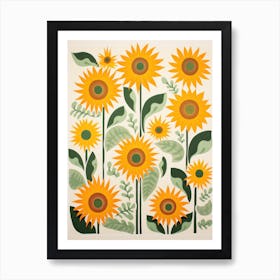 Sunflowers 6 Art Print