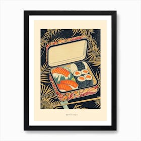 Bento Box Art Deco Poster Art Print