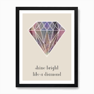 I Can Still Make The Whole Place Shimmer Taylor Swift Bejeweled Print Art  Print by Blue Iris Designs Co - Fy
