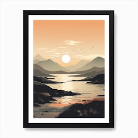 The Isle Of Arran Scotland 4 Hiking Trail Landscape Art Print