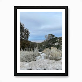 View From The Top Of A Mountain Art Print