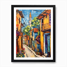 Nicosia Cyprus 2 Fauvist Painting Art Print