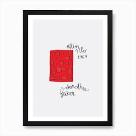 Uten Silo Becker Art Print