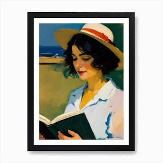 Reflection in Literature: A Fine Art Digital Print of a Woman Reading a Book  - Jeeny's Ko-fi Shop - Ko-fi ❤️ Where creators get support from fans  through donations, memberships, shop sales