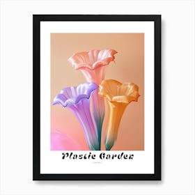 Dreamy Inflatable Flowers Poster Coral Bells 2 Art Print