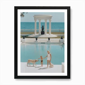 Slim Aarons Photo poster Art Print