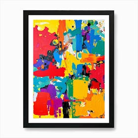 Abstract Painting 154 Art Print