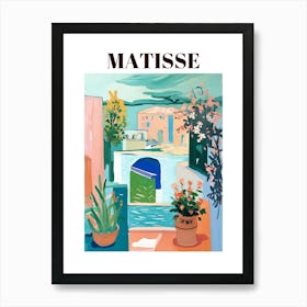 Matisse Landscape Watercolor Affiche