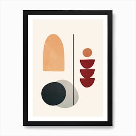 Abstract Minimal Art 02 Art Print