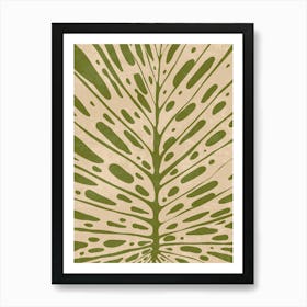 Palm Leaf 6 Art Print