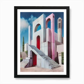 'The Building' Art Print