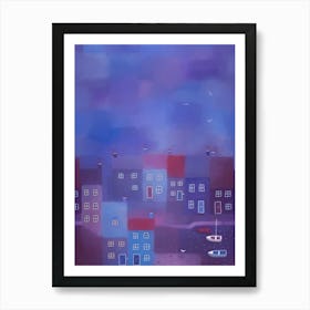 House By The Sea Art Print