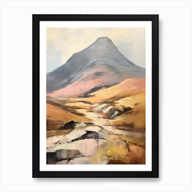 Ben Hope Scotland 1 Mountain Painting Art Print