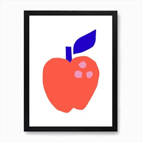 Colorful Apple Art Print