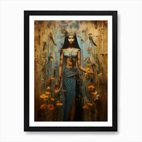 Jewel of the Nile: Enchanting Egyptian Grace Art Print