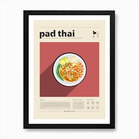 Pad Thai Art Print