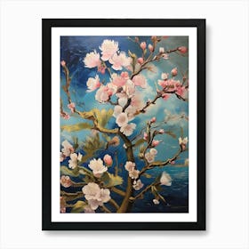 Blossoming Cherry Tree art print 2 Art Print