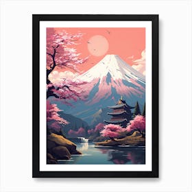 Fuji Landscape Art Print