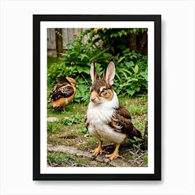 Bayerischer Wolpertinger Part 1 Art Print