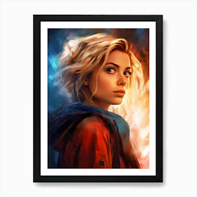 Grace Holloway Doctor Who Movie Painting Art Print