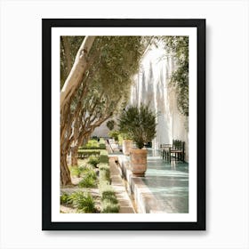 Le Jardin Secret Ii Art Print