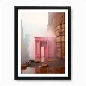 Pink Door 3 Art Print