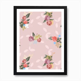 Romantic Roses Art Print