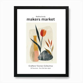 Netherlands Crafters Corner Collective Art Print