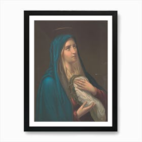 Virgin Of The Cloak Art Print