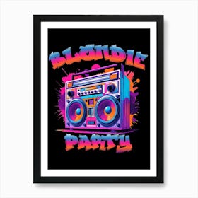 Music Party Art Print