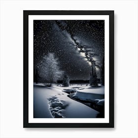 Milky Sky Art Print