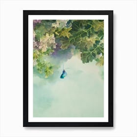 Pyrosome II Storybook Watercolour Art Print