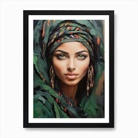 Berber Woman high quality Art Print