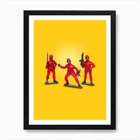 Modern Toy Soldiers Art Print