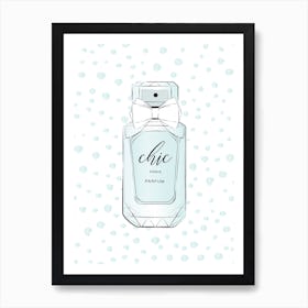 Chic Perfume Art Print