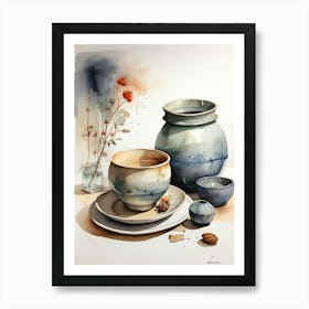 Tea Time Art Print