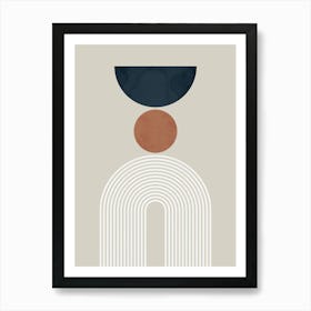 Art of circles in harmony 6 Art Print